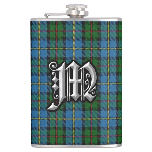 Clan MacLeod flacon de l'Ecosse de tartan de (Devant)