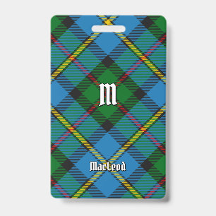 Clan MacLeod Hunting Tartan Badge