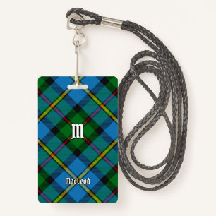Clan MacLeod Hunting Tartan Badge