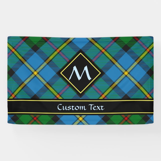 Clan MacLeod Hunting Tartan Banner (Horizontal)
