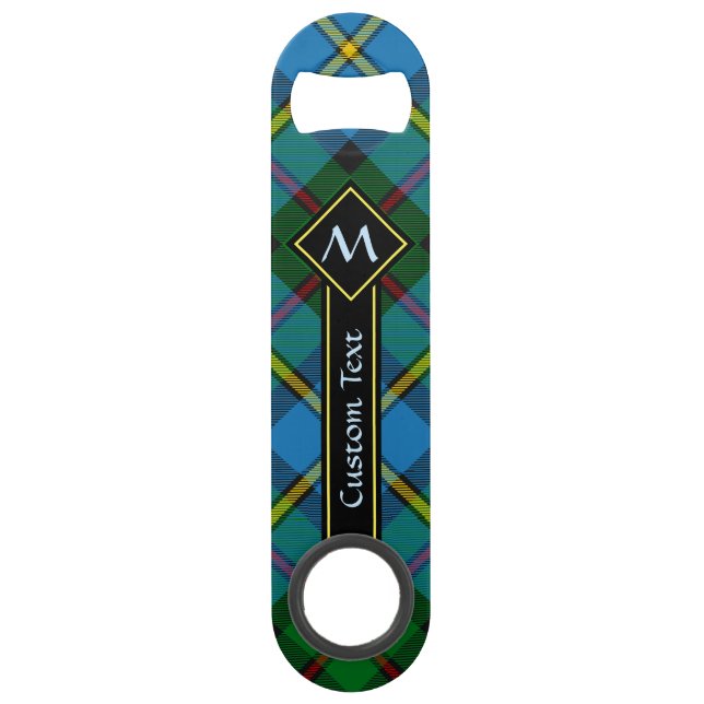 Clan MacLeod Hunting Tartan Bar Key (Front)