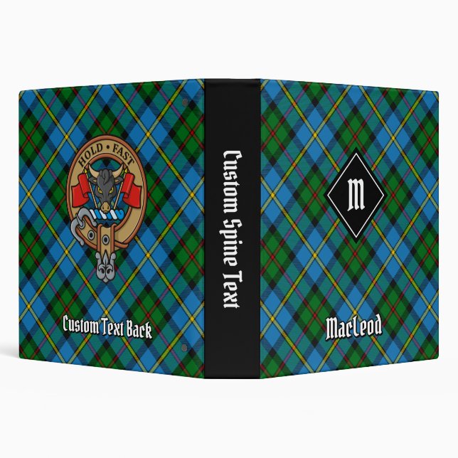 Clan MacLeod Hunting Tartan Binder (Background)