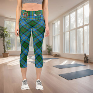 Clan MacLeod Hunting Tartan Capri Leggings