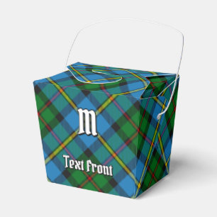 Clan MacLeod Hunting Tartan Favor Box