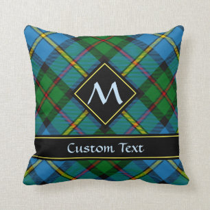 Clan MacLeod Hunting Tartan Throw Pillow