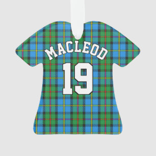Clan MacLeod of Harris Tartan Christmas Jersey Ornament