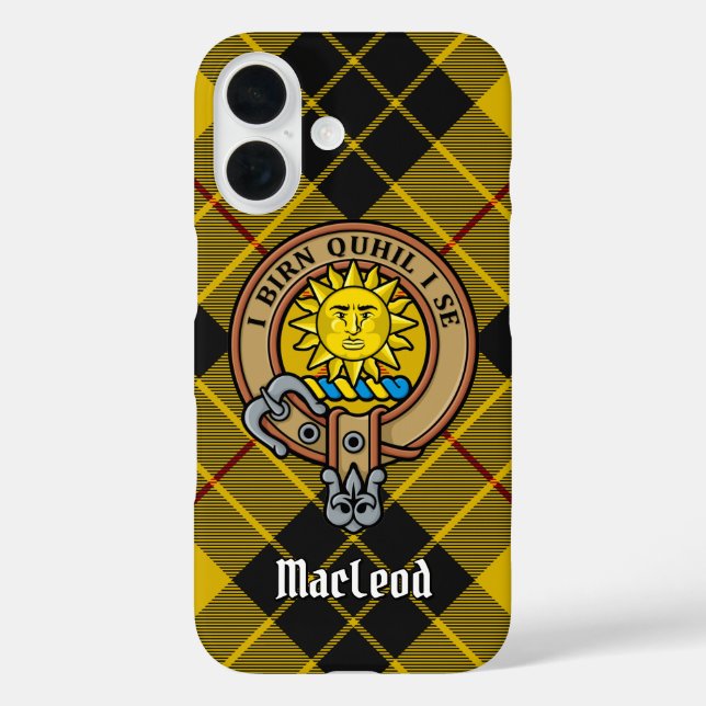 Clan MacLeod of Lewis Crest Case-Mate iPhone Case (Back)