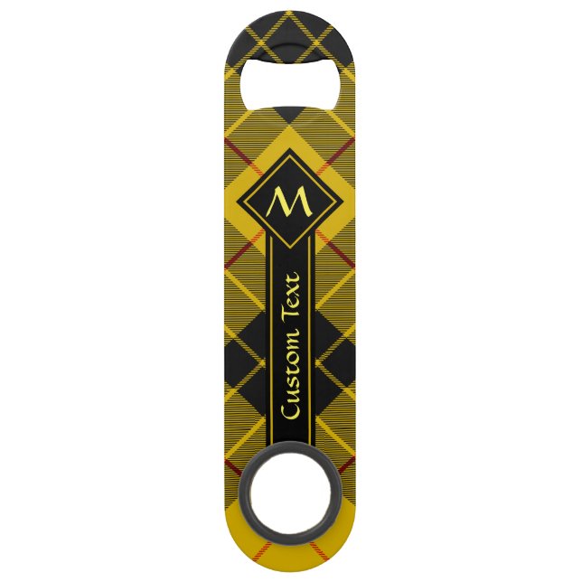 Clan Macleod of Lewis Tartan Bar Key (Front)