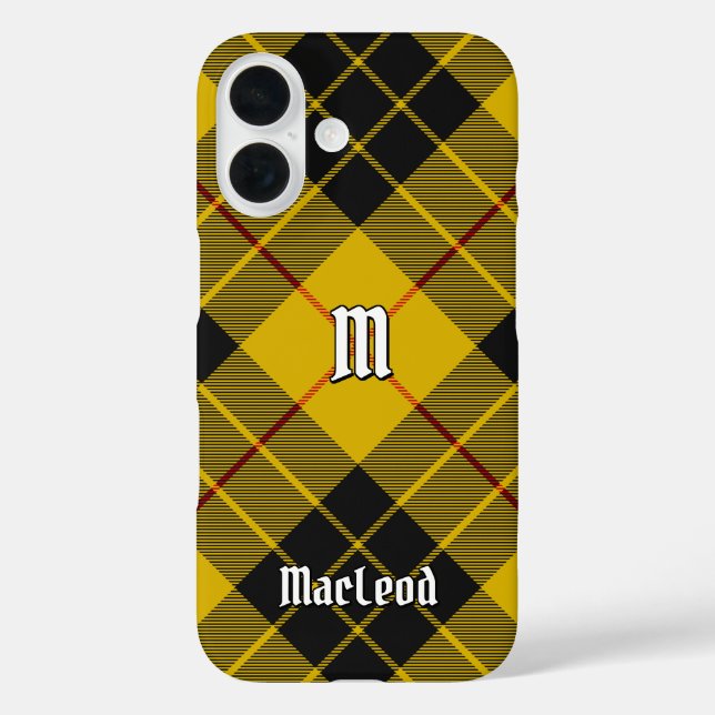 Clan Macleod of Lewis Tartan Case-Mate iPhone Case (Back)