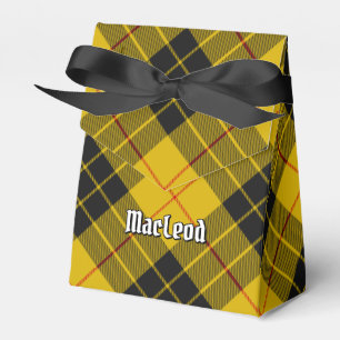 Clan Macleod of Lewis Tartan Favor Box