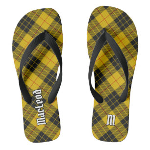 Clan Macleod of Lewis Tartan Flip Flops