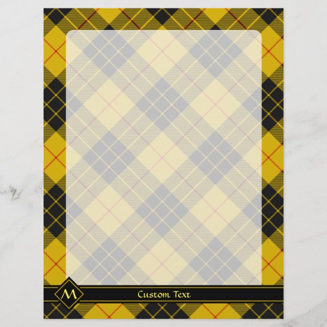 Clan Macleod of Lewis Tartan Flyer (Front)