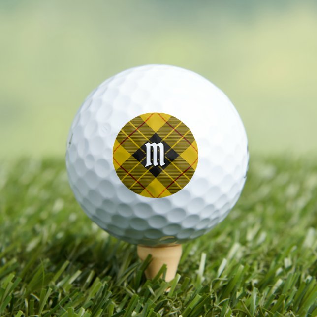 Clan Macleod of Lewis Tartan Golf Balls (Insitu Tee)