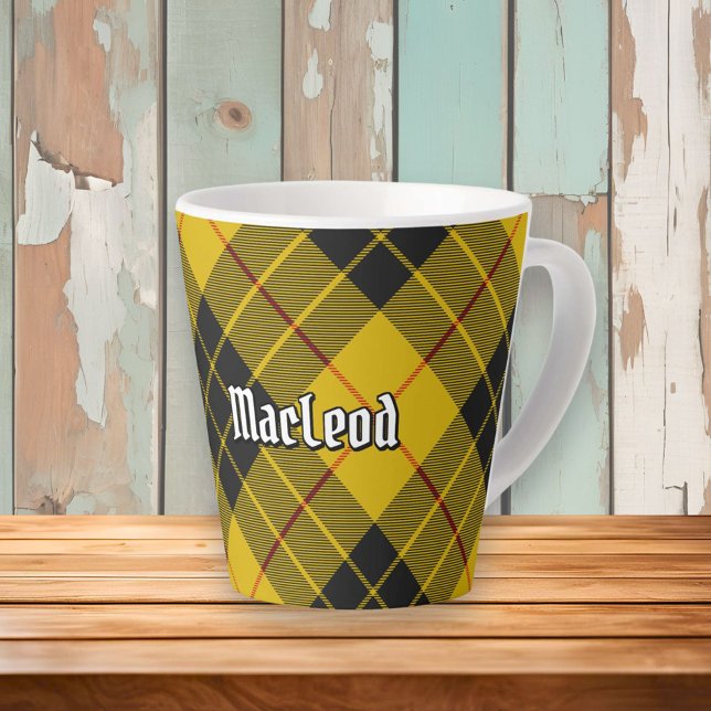 Clan Macleod of Lewis Tartan Latte Mug (Creator Uploaded)