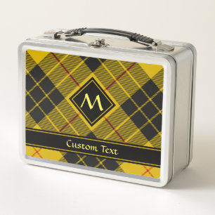 Clan Macleod of Lewis Tartan Metal Lunch Box