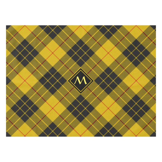 Clan Macleod of Lewis Tartan Tablecloth (Front (Horizontal))