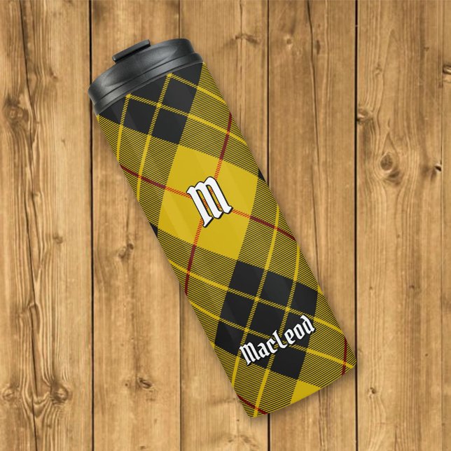 Clan Macleod of Lewis Tartan Thermal Tumbler (Creator Uploaded)