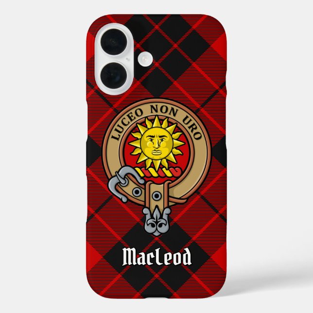 Clan MacLeod of Raasay Crest Case-Mate iPhone Case (Back)