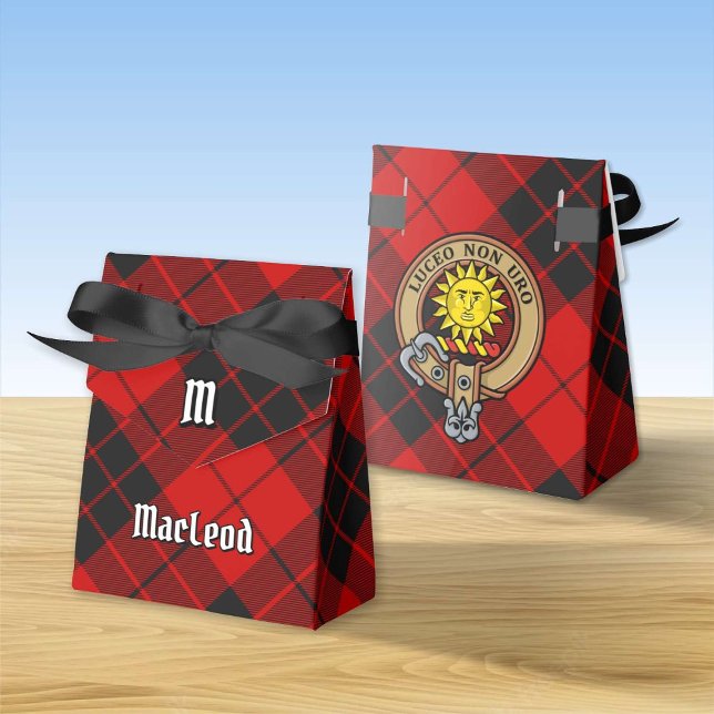 Clan MacLeod of Raasay Crest Favor Box (Creator Uploaded)