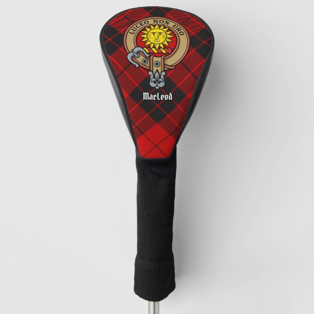 Clan MacLeod of Raasay Crest Golf Head Cover (Front)