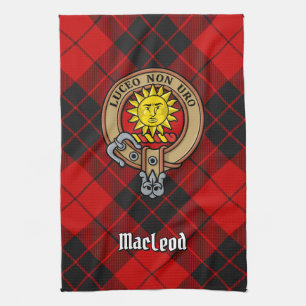 Clan MacLeod of Raasay Crest Kitchen Towel