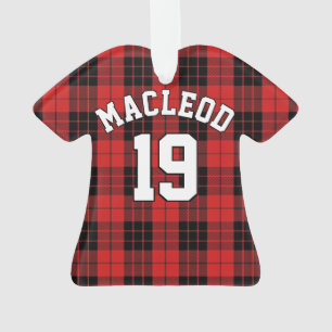 Clan MacLeod of Raasay Tartan Christmas Jersey Ornament