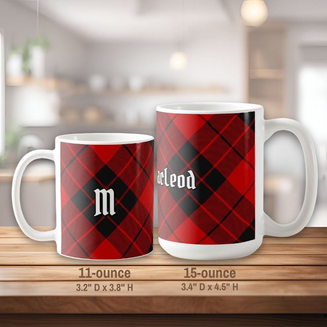 Clan Macleod of Raasay Tartan Coffee Mug (Creator Uploaded)