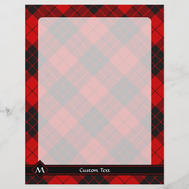 Clan Macleod of Raasay Tartan Flyer (Front)