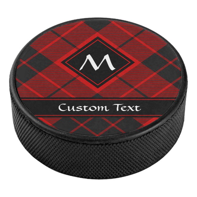 Clan Macleod of Raasay Tartan Hockey Puck (3/4)