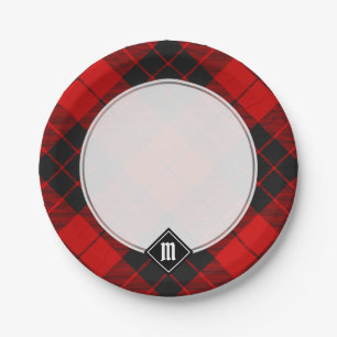Clan Macleod of Raasay Tartan Paper Plate