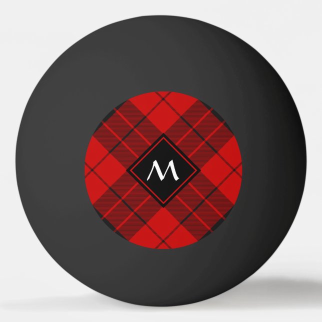 Clan Macleod of Raasay Tartan Ping Pong Ball (Front)