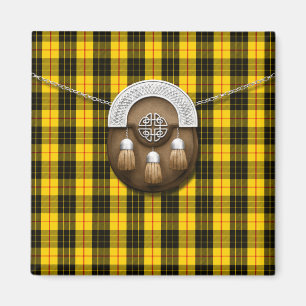 Clan MacLeod Tartan And Sporran Magnet