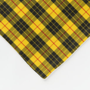 Clan Macleod Tartan Fleece Blanket