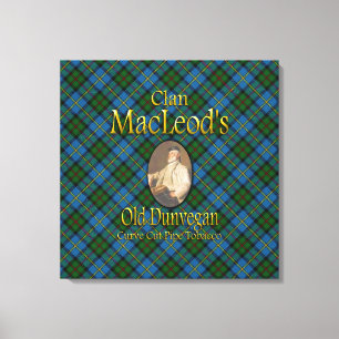 Clan MacLeod's Old Dunvegan Pipe Tobacco Canvas Print