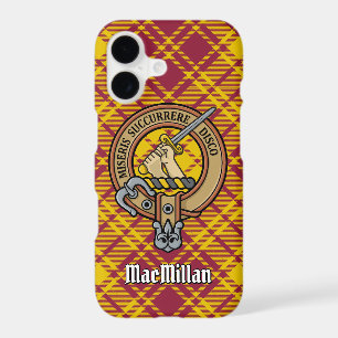 Clan MacMillan Crest sur le tatan de robe