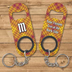 Clan MacMillan Dress Tartan Keychain Bottle Opener