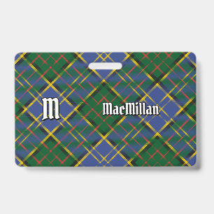 Clan MacMillan Hunting Tartan Badge