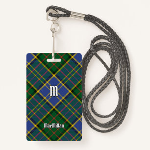 Clan MacMillan Hunting Tartan Badge