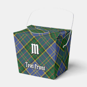 Clan MacMillan Hunting Tartan Favor Box