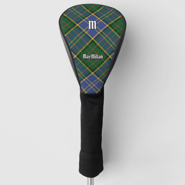 Clan MacMillan Hunting Tartan Golf Head Cover (Front)