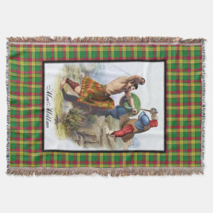 Clan MacMillan Old Scottish Dream Throw Blanket