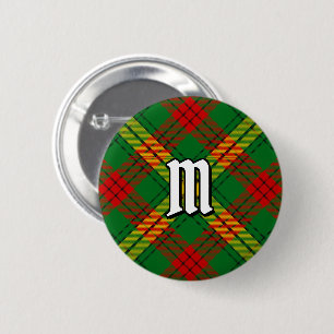 Clan MacMillan Tartan 2 Inch Round Button