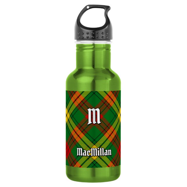 Clan MacMillan Tartan 532 Ml Water Bottle (Front)