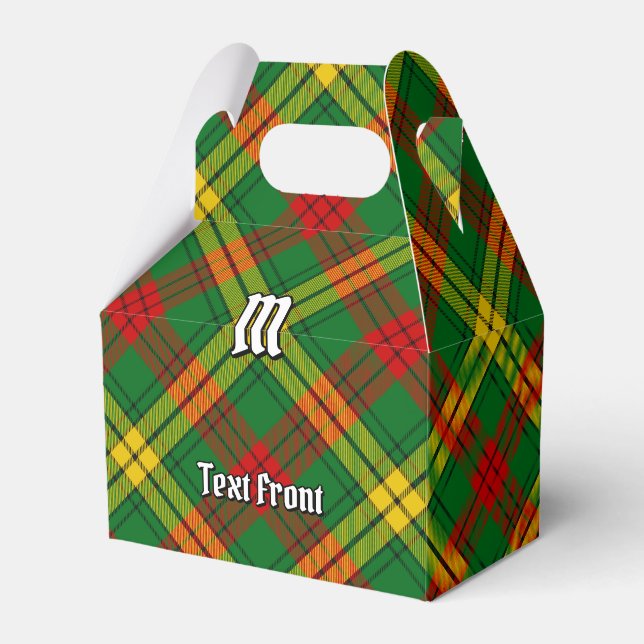 Clan MacMillan Tartan Favor Box (Front Side)