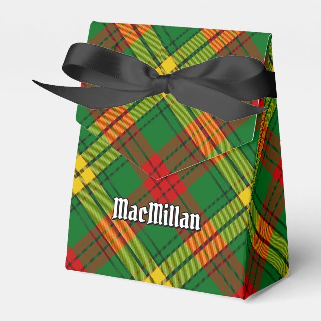Clan MacMillan Tartan Favor Box (Front Side)