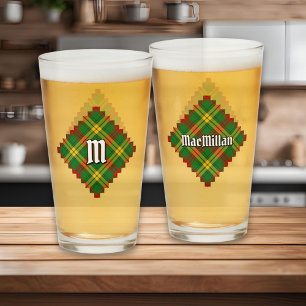 Clan MacMillan Tartan Glass