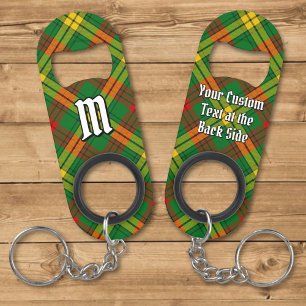Clan MacMillan Tartan Keychain Bottle Opener