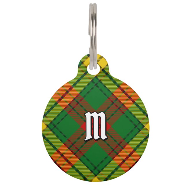 Clan MacMillan Tartan Pet Tag (Front)