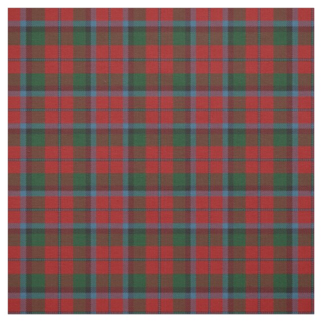 Clan MacNachtan McNaughton Tartan Plaid Fabric (Swatch)