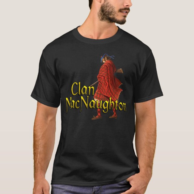 Clan MacNaughton Highland Games Shirts (Front)